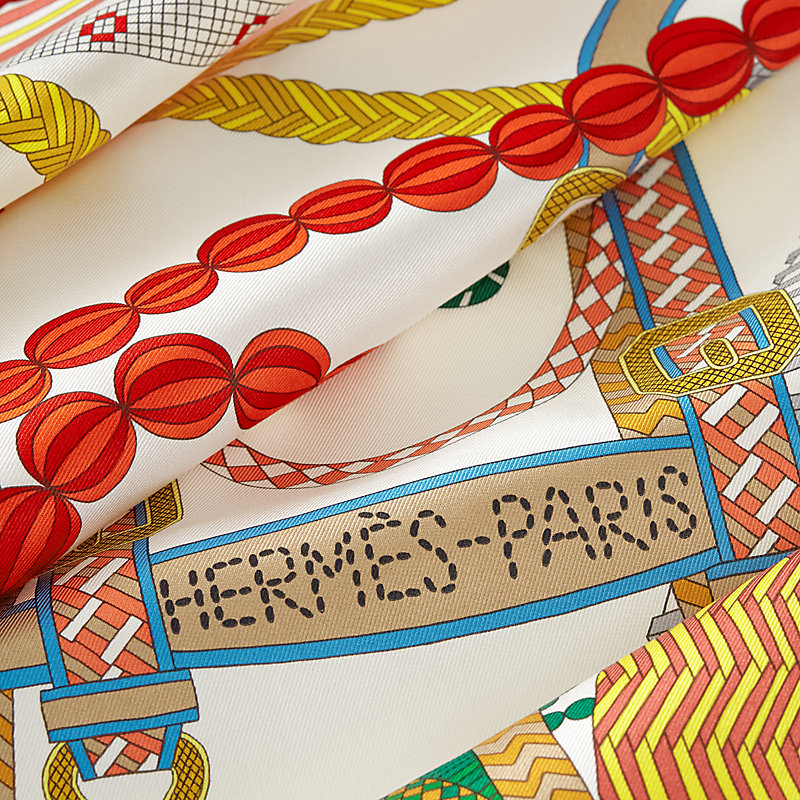 【お洒落♪】HERMES カレ70 Tout en Tresseスカーフ Tout en Tresse scarf 70 | Hermès USA